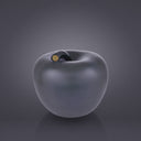 Mela Monocolor Finish Seta grigio fumo, oggetto di design elegante