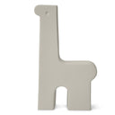 Scultura decorativa in forma di animale, design giocoso e colori pastello per decorare casa e ufficio.