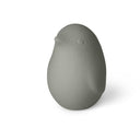 Scultura decorativa Pinguini in gres porcellanato colore grigio medio opaco