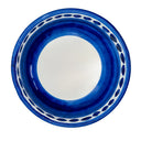 Ciotola in ceramica artigianale colore blu linea I Colorati