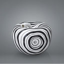 Mela Decor Cerchi dipinta a mano, accessorio home decor dal design moderno