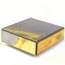 Scatola con specchi Tatamama design quadrato vista laterale