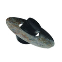 Diffusore audio Saturnia Autumn Spots di design in ferro e legno