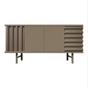 Mobile contenitore B-SIDE Sideboard 2 Ante vista frontale colore beige