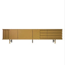 Mobile contenitore arredamento B-SIDE Sideboard vista frontale colore oro