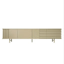 Mobile contenitore arredamento B-SIDE Sideboard vista frontale colore beige
