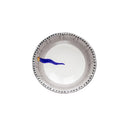 Insalatiera piatti Fortuna in ceramica con decorazione blu