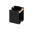 Ciotola per cani Bill Lux nera con struttura in metallo e ciotola in ceramica