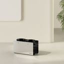 Ciotole per cani rialzate in acciaio inox Bill Lux Medium con design moderno e due ciotole, adatte per cani.