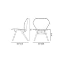 Sedia lounge | Edelweiss 291