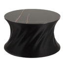 Tavolino da caffè di design Bryant con piano scuro