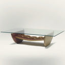 Tavolo da caffè Canai design con porta vino integrato