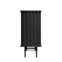 Mobile contenitore Curl Cabinet 1 anta vista frontale colore nero