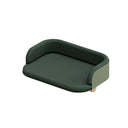 Salottino per gatti e cani da interno Cozy Large vista prodotto colore verde