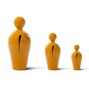 Sculture decorative Da in diverse dimensioni finitura gialla