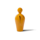 Scultura decorativa Da finitura gialla vista singola