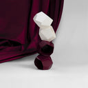 Tazzine da caffè Voronoi impilate con sistema magnetico decorativo