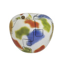 Alt: Mela decorativa filo continuo, salvadanaio di design per home decor