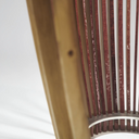 Dettaglio listelli in rovere della lampada da terra Ibla