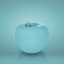 Home decor accessori casa Mela Monocolor Finish Lucido azzurro salvadanaio vista laterale nginx Copy code