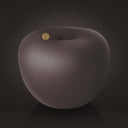 Salvadanaio a forma di mela monocolore finish matt colore antracite