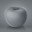 Mela Monocolor Finish Matt salvadanaio design colore grigio