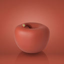 Mela Monocolor Finish Matt salvadanaio design terracotta