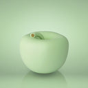 Salvadanaio mela monocolore opaca verde chiaro