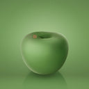 Dettaglio doppia apertura salvadanaio mela monocolor matt