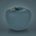 Mela Monocolor Finish Seta verde petrolio, accessorio home decor makefile Copy code