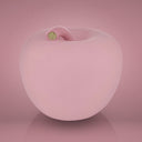 Salvadanaio Mela Monocolor Finish Seta rosa tenue, oggetto di design