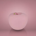 Mela Monocolor Finish Seta rosa cipria, accessorio home decor elegante