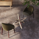 Tavolo da pranzo Narni XL inserito in sala da pranzo contemporanea