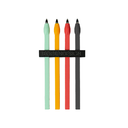 Penna multifunzione design Cento3.E in quattro colori, ideale per la creatività e il lavoro.