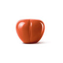 Scultura decorativa Mela del Peccato Gola in ceramica di design