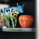 Mela del Peccato Gola scultura di design per interni contemporanei