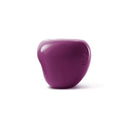 Scultura decorativa Mela del Peccato Ira in ceramica viola