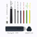 Contenuto astuccio TRILOByME Ego Undesign con strumenti creativi e refill