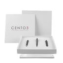 Set scrittura trittico Cento3 con penne alloggiate