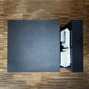 Vista dall’alto tavolo da salotto Slitta piano in marmo