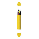 Astuccio design portatile TRILOByME Ego Undesign colore giallo vista frontale