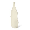 Bottiglia decorativa Marine in gres porcellanato colore avorio