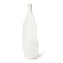 Bottiglia decorativa Marine in gres porcellanato colore bianco