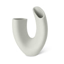 Vaso Anemone in gres porcellanato – dettaglio forma organica