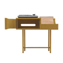 Console per giradischi VYC Vinyl Case con cassetti e vani porta vinili