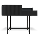 Console per giradischi VYC Vinyl Case finitura nero opaco vista frontale