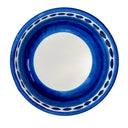 Ciotola in ceramica artigianale colore blu linea I Colorati