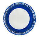 Insalatiera piccola I Colorati blu, ceramica smaltata, vista dall’alto.