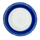 Insalatiera in ceramica artigianale colore blu linea I Colorati