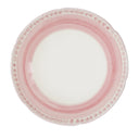 Insalatiera in ceramica artigianale colore rosa linea I Colorati